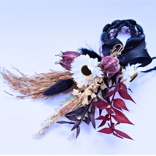Dried Flower Wrist Corsage